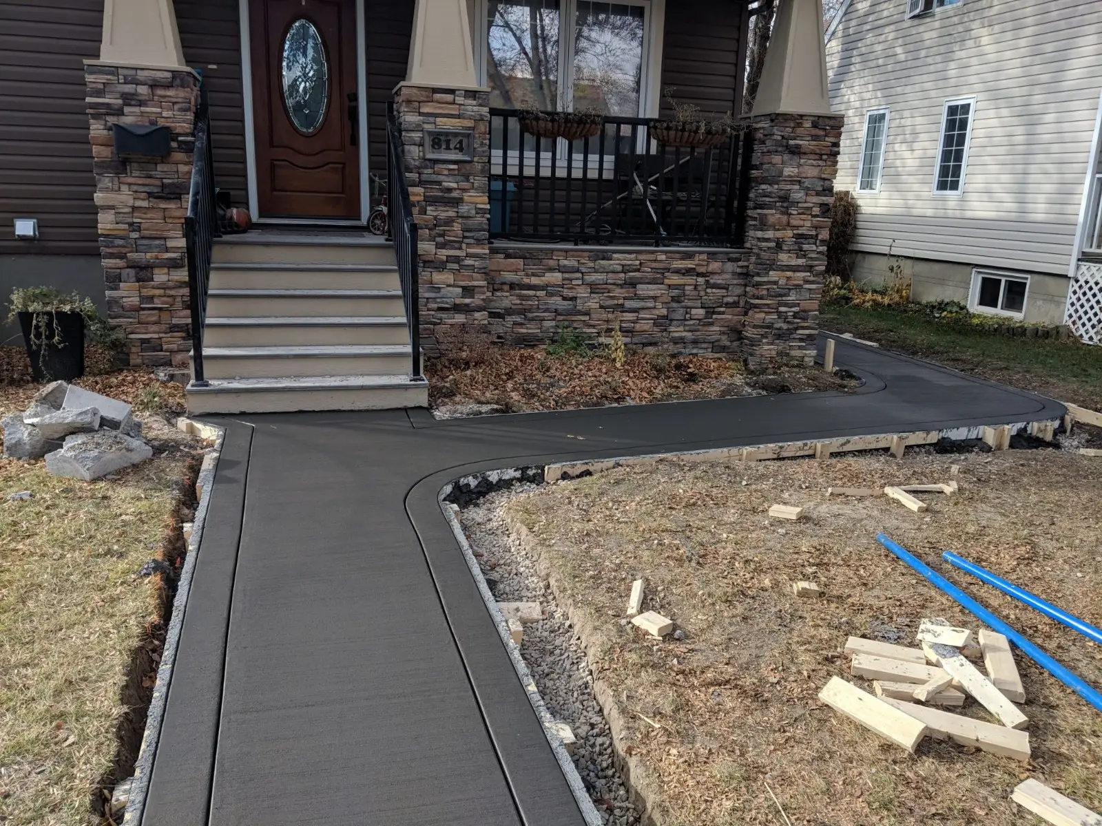 Concrete Stairs and Sidewalks