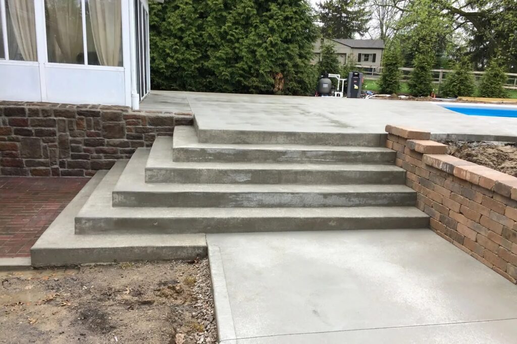 Concrete Stairs and Sidewalks